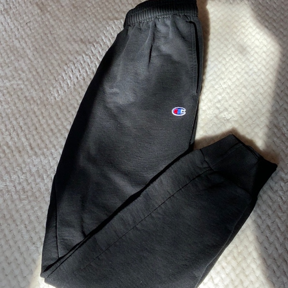 Black Champion Sweatpants